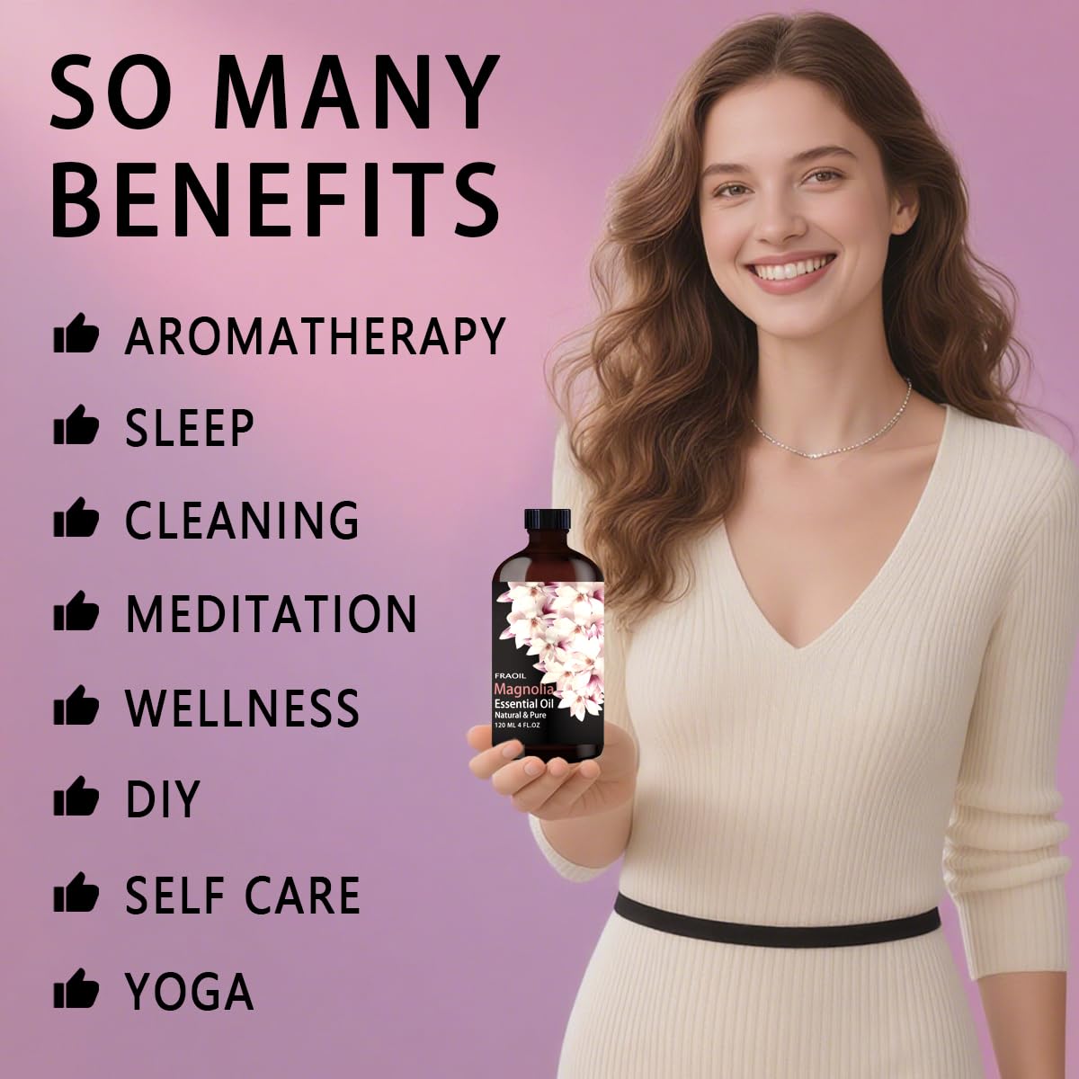 Fraoil Magnolia, difusor ambiental con aroma floral suave