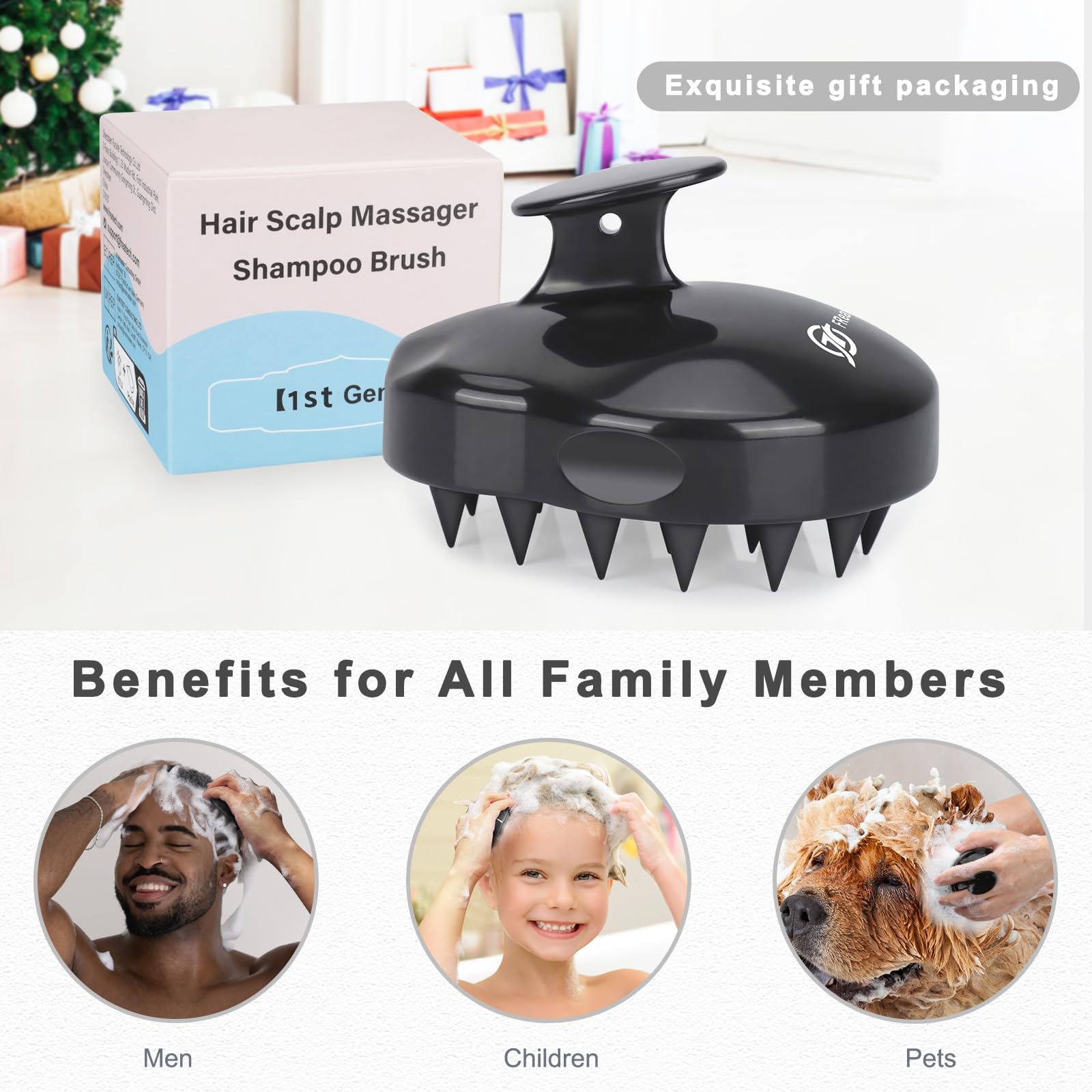 FREATECH uso-seco-y-humedo permite masajes en cabello mojado o seco.