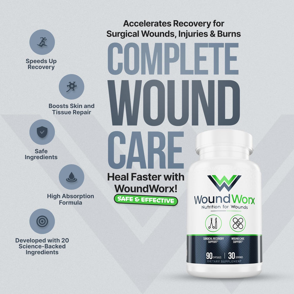Free Life Labs WoundWorx USA-made seal signifies high standards and trust.