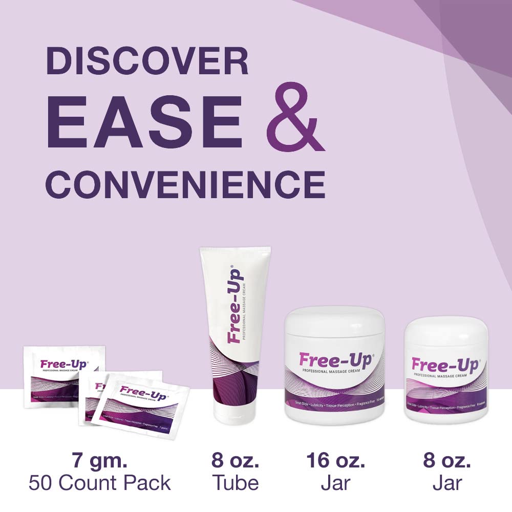 USA-made Free-Up packaging with clean design and clinical quality.