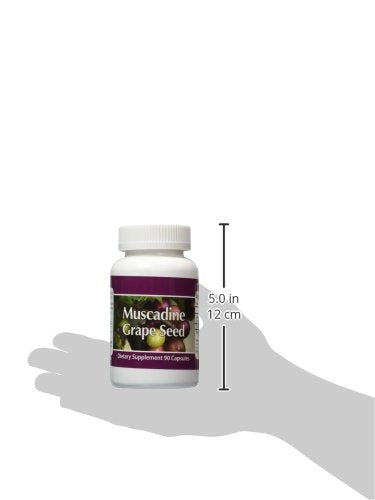 Fresh Health Nutritions Muscadine Grape Seed capsules closeup for daily use.
