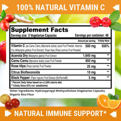 Fresh Healthcare acerola cherry fruit reinforces natural vitamin C source