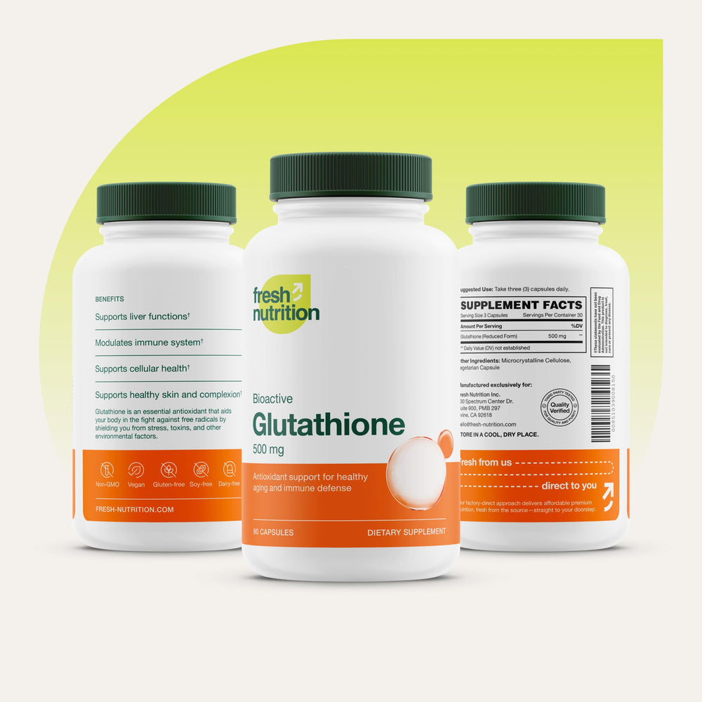 Fresh Nutrition money-back guarantee seal for customer confidence