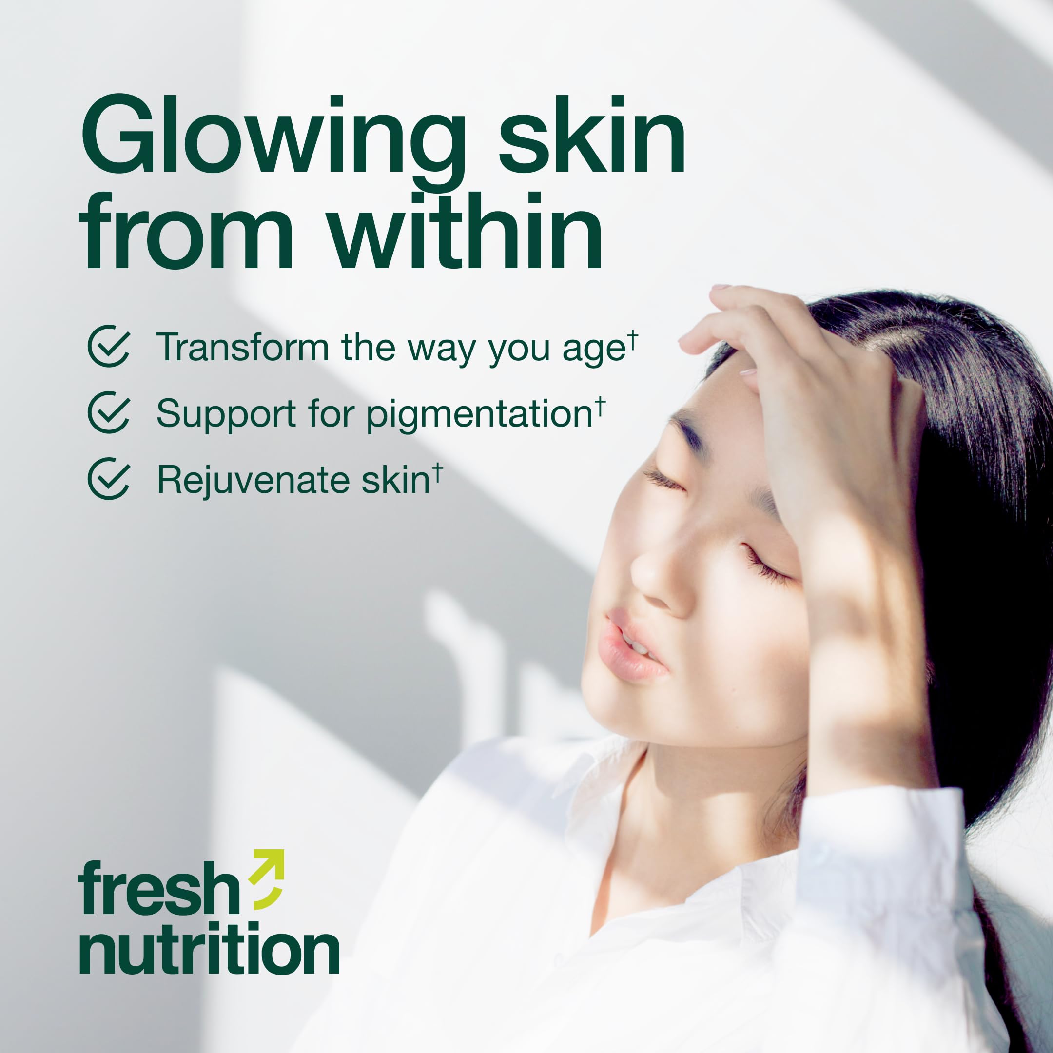 Fresh Nutrition glutathione capsules with no fillers or artificial additives