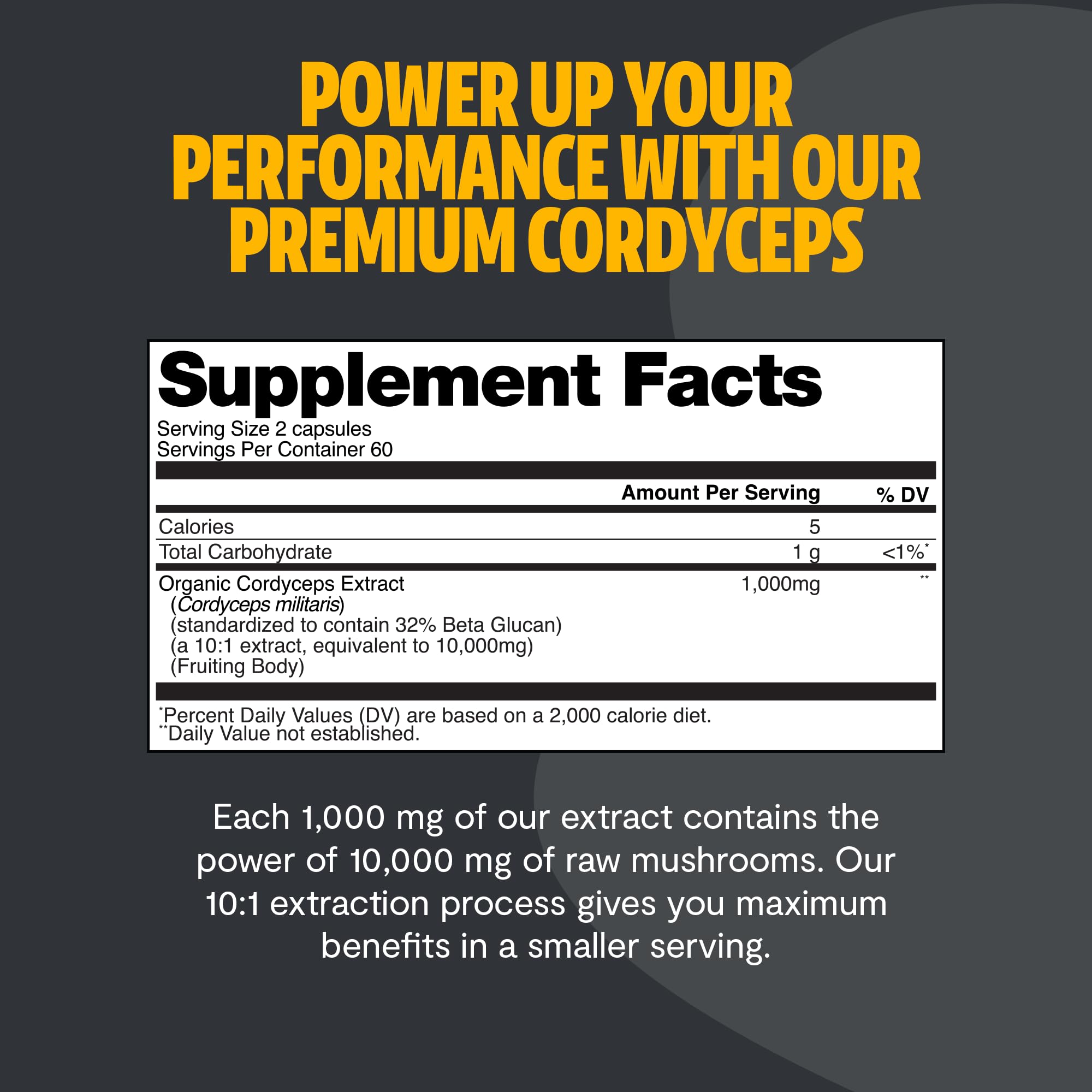 FreshCap Cordyceps capsules arranged with a glass of water for easy intake.