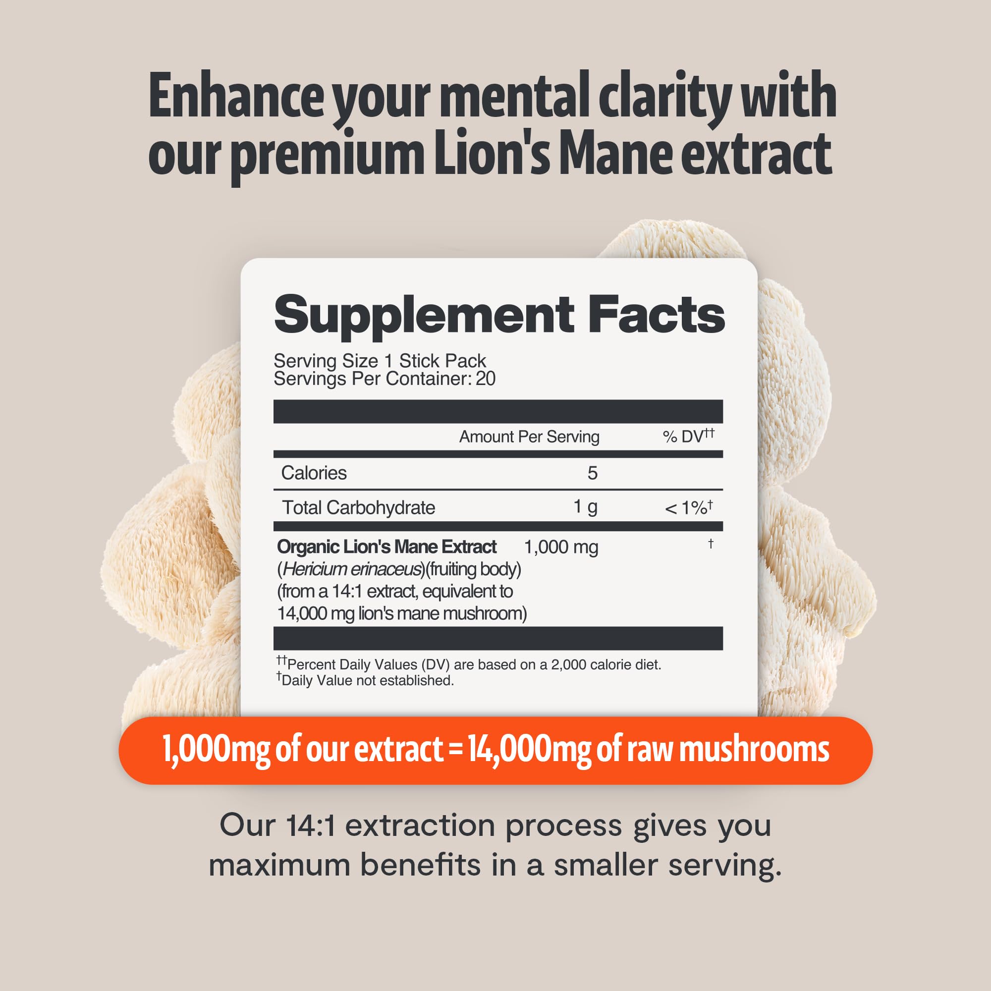 FreshCap Lions Mane Powder lab-tested certificate ensures purity and potency.
