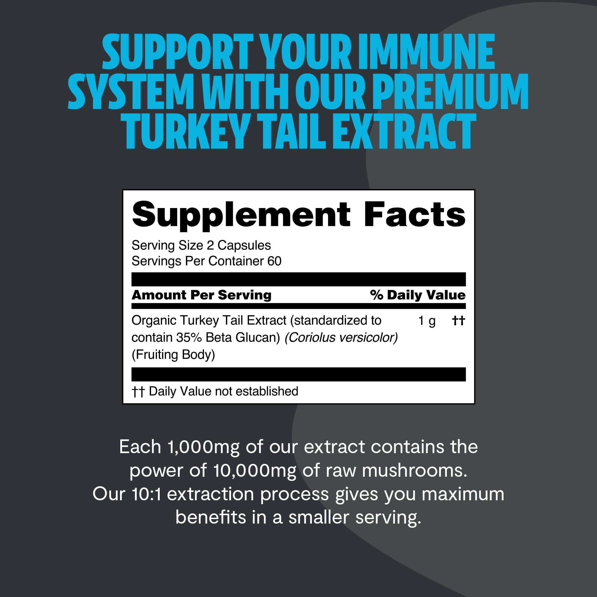 FreshCap Mushrooms immune support capsules ready for daily use