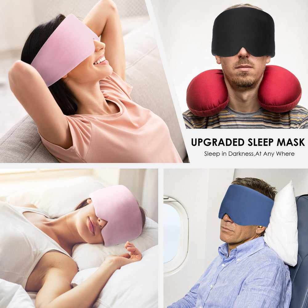 FRESHME Sleep Mask foldable travel size for easy packing