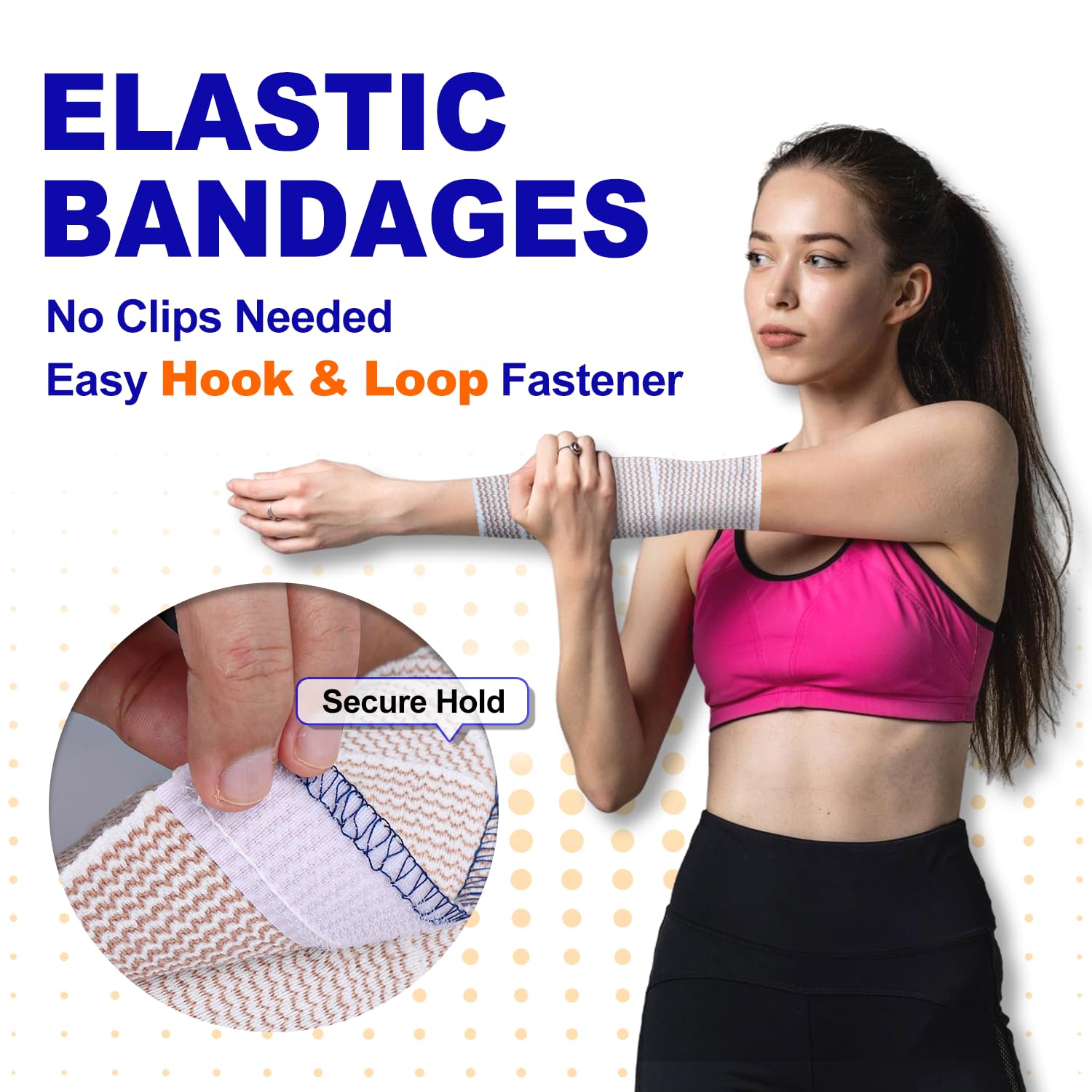 Cierre de gancho y velcro de la banda FRESINIDER para ajuste rápido.