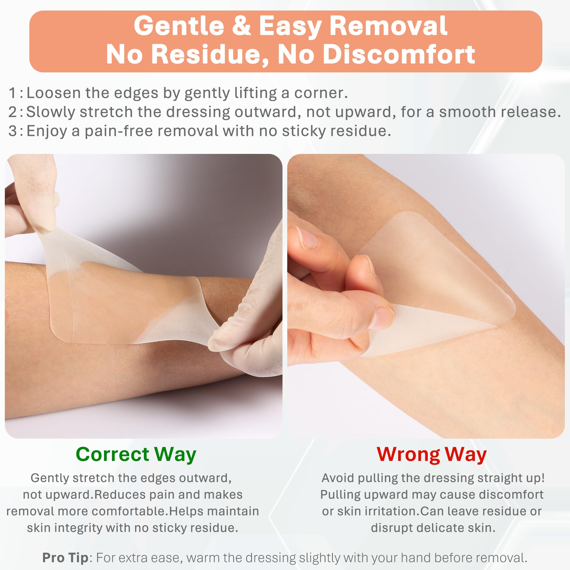 FRESINIDER breathable wound dressing keeps skin cool during activity.