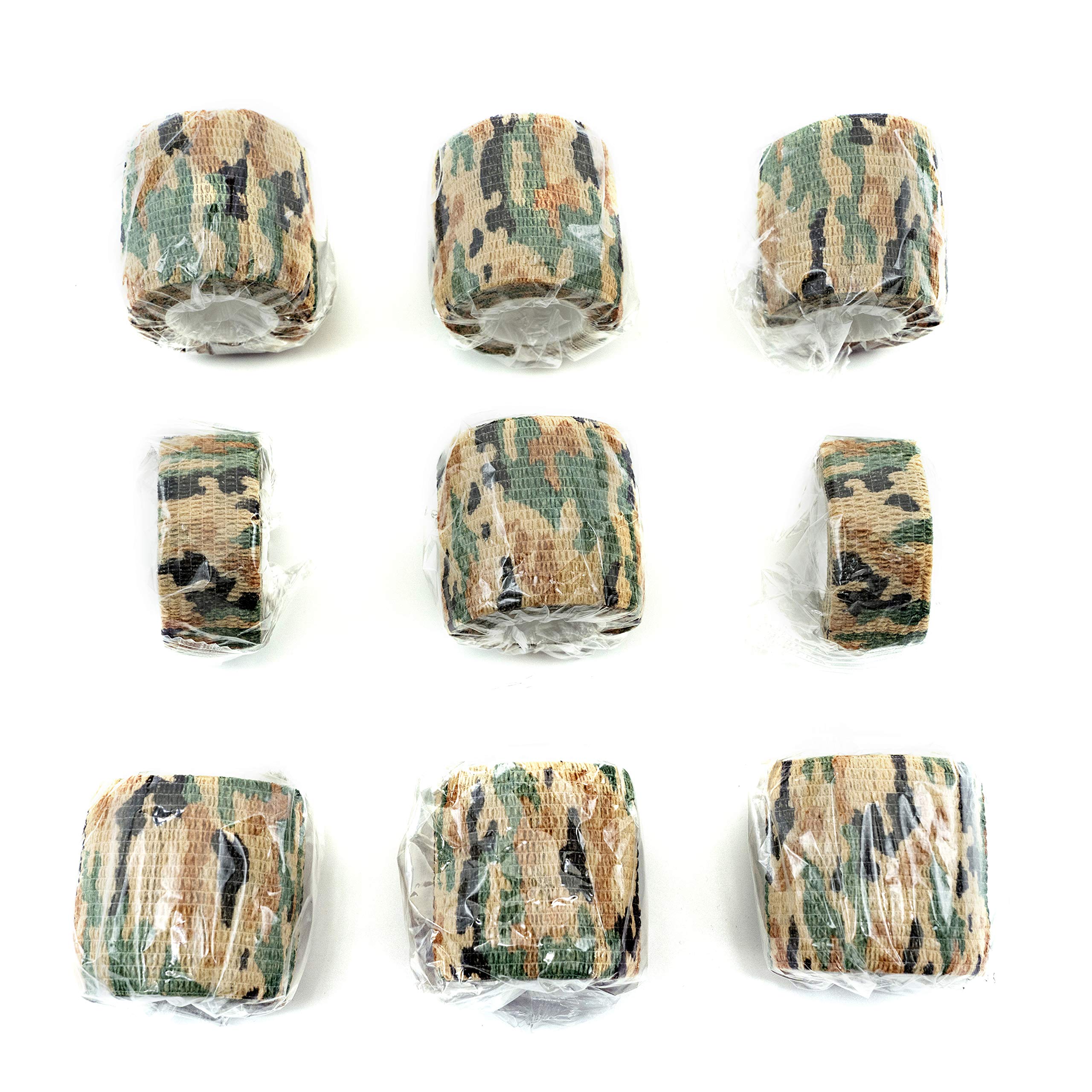 FRESINIDER cohesive wrap designed for pet care in woodland camo