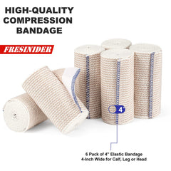 FRESINIDER wrap on wrist demonstrating breathable cotton fabric and secure fit