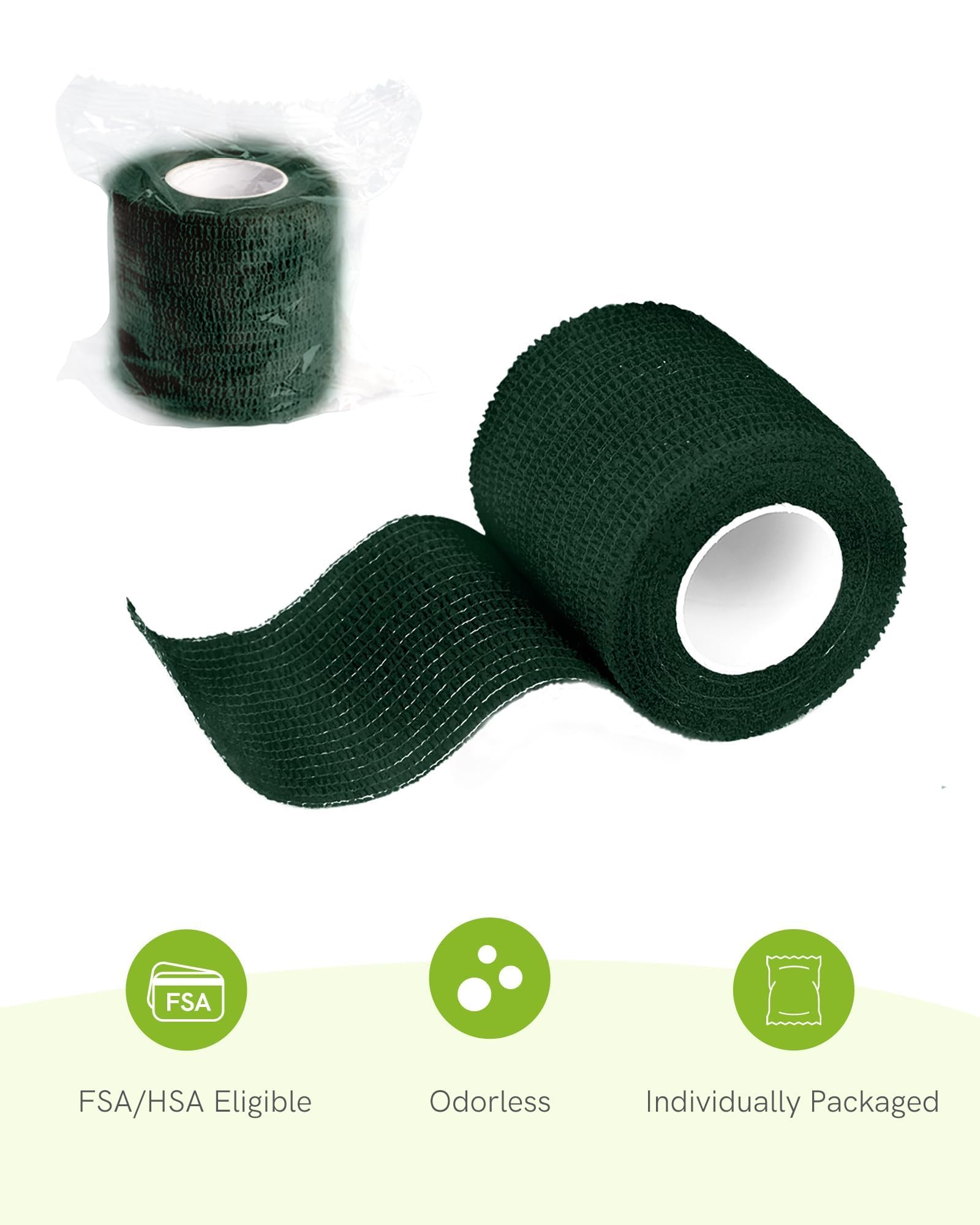 Assorted FriCARE bandage organization for home, gym bag, and car kit