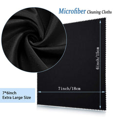 Frienda 6x7 inch cloth dries streak-free for eyeglasses and sunglasses.
