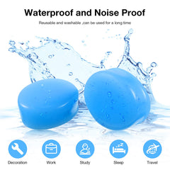 Close-up of Frienda silicone ear plugs highlighting soft moldable comfort