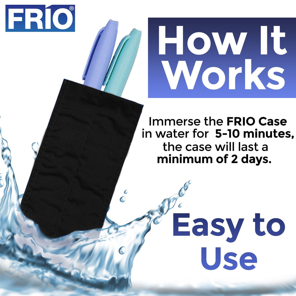 FRIO Duo compact design highlighting slim profile for travel packing.