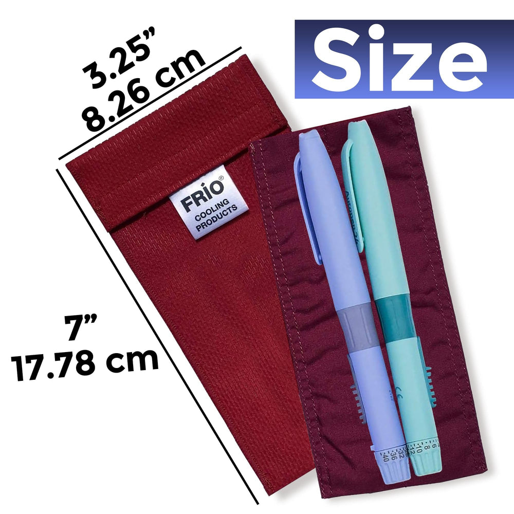 FRIO Duo wallet uses no ice packs for simple cooling