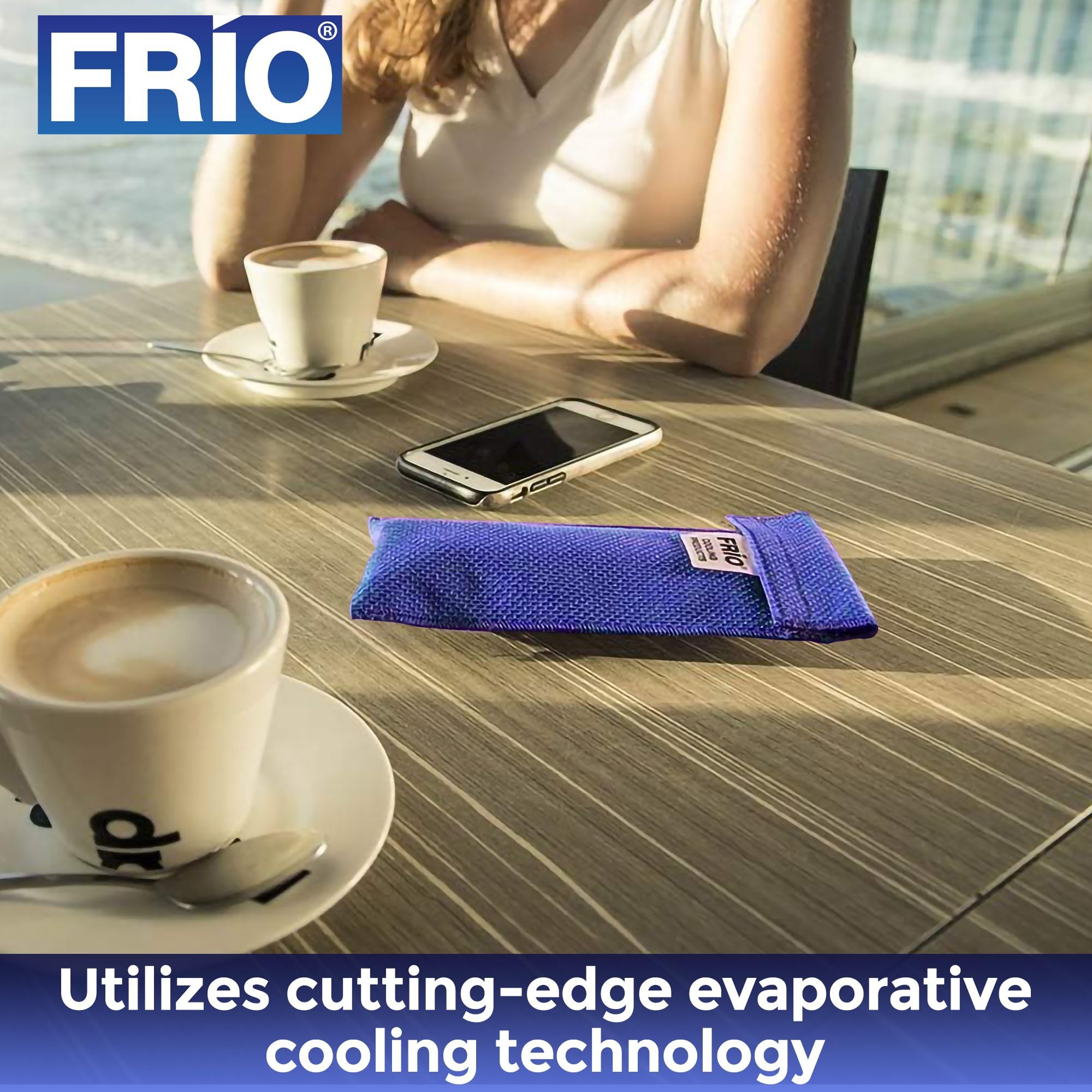 FRIO INDIVIDUAL compact personal cooler for on-the-go medication storage.