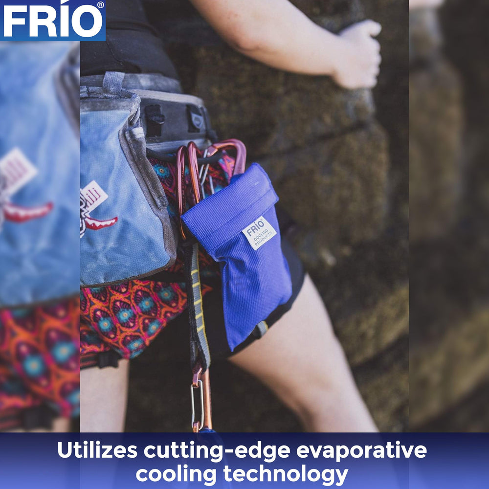 FRIO no ice packs design prevents freezing while cooling meds.