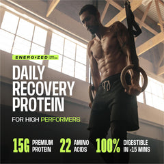 Frog Fuel Power Shot berry on-the-go pack, convenient for quick protein.