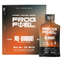 Frog Fuel Ultra Berry energy packet front for on-the-go fueling