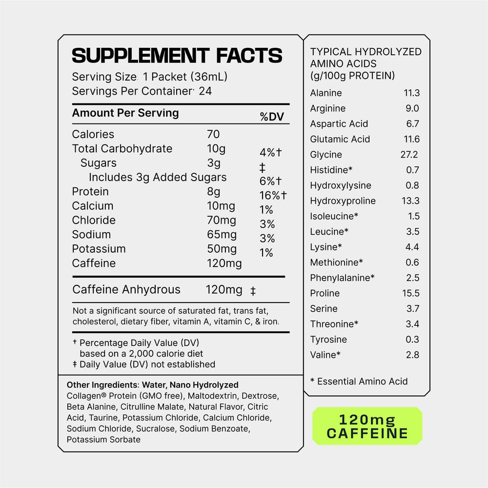 Frog Fuel Ultra Energy Shot 1oz bottle provides a caffeine boost before workouts.