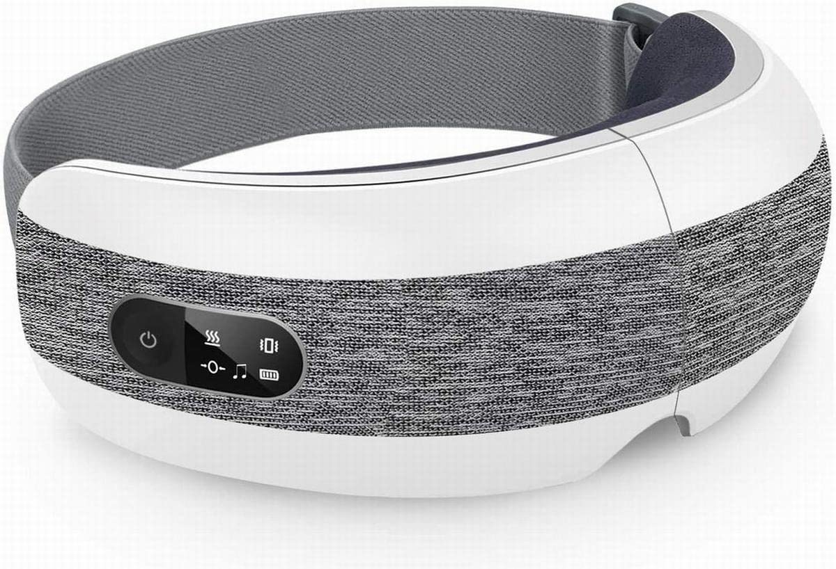Fronnor Eye Massager with heat plate delivers relaxing warmth after screen time
