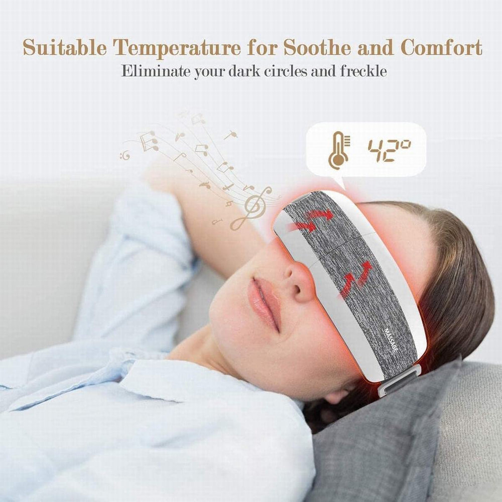 Fronnor eye massager interior fabric feels gentle on the skin