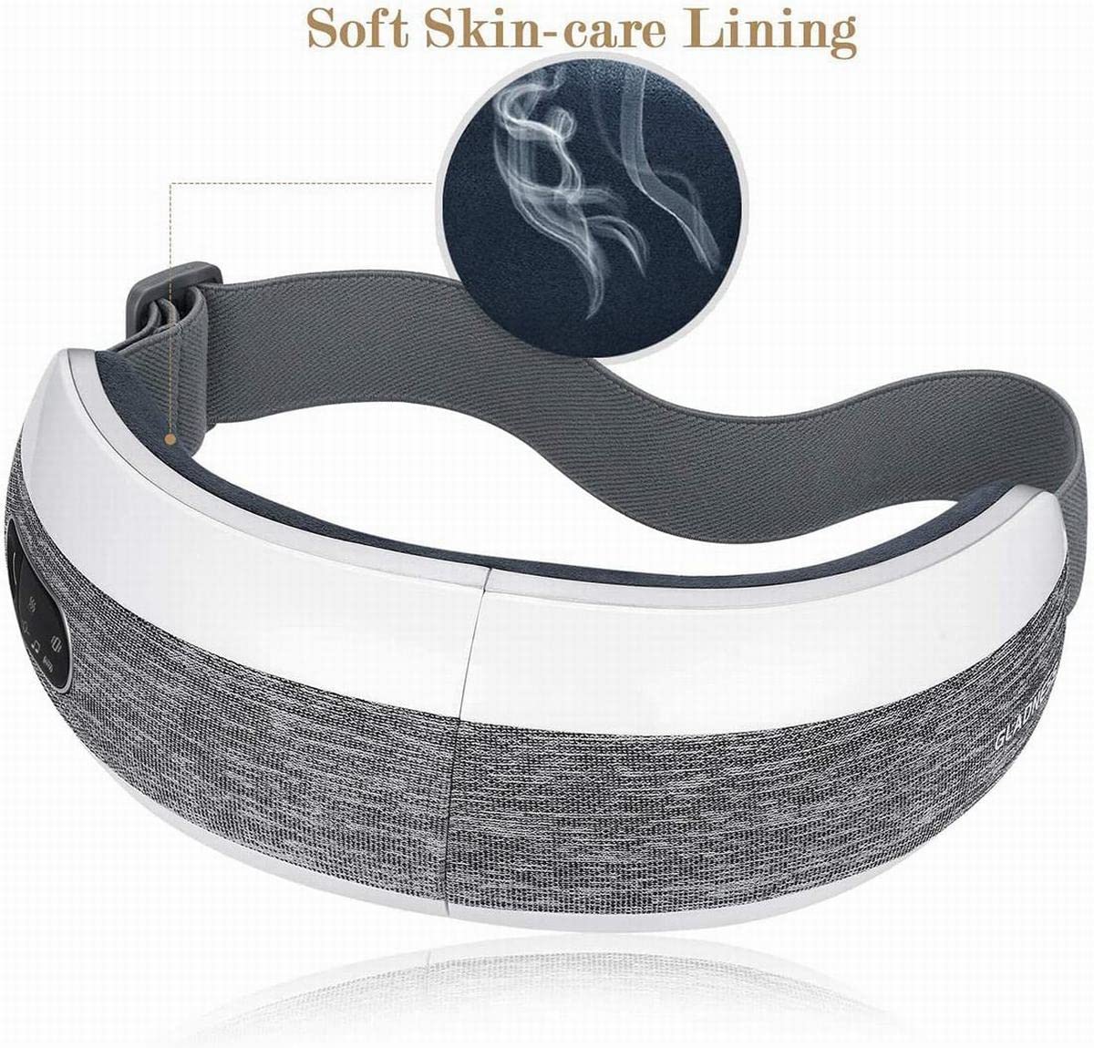 Fronnor eye massager in an office setting for quick breaks