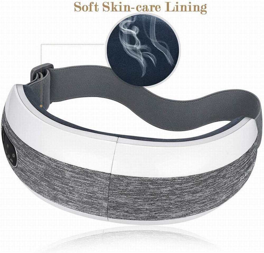 Fronnor eye massager in an office setting for quick breaks