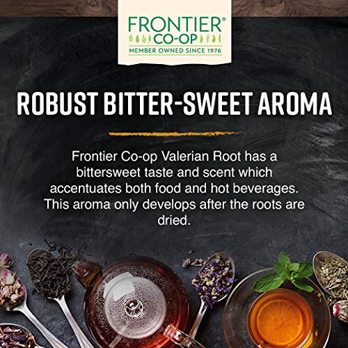 Frontier Co-op kosher-certified valerian root label signals trusted sourcing