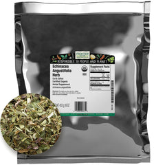 Frontier Co-op organic echinacea angustifolia herb, cut and sifted for quick tea infusions