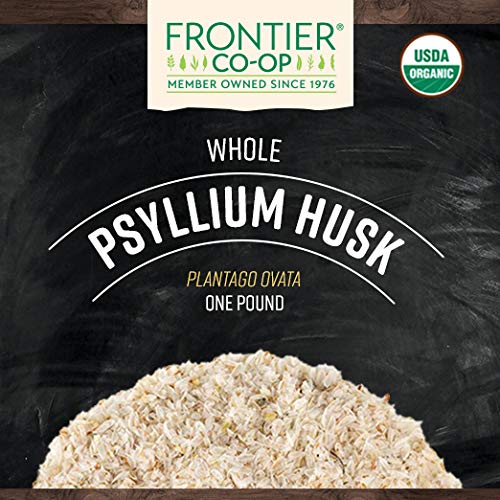 Frontier Co-op Psyllium Husk measuring spoon for easy fiber addition to drinks