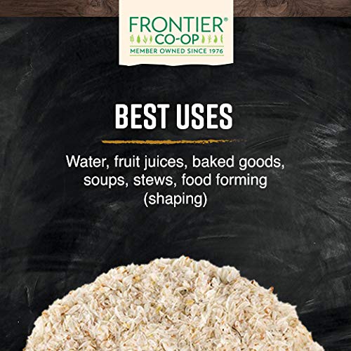 Frontier Co-op Psyllium Husk organic kosher certification on package