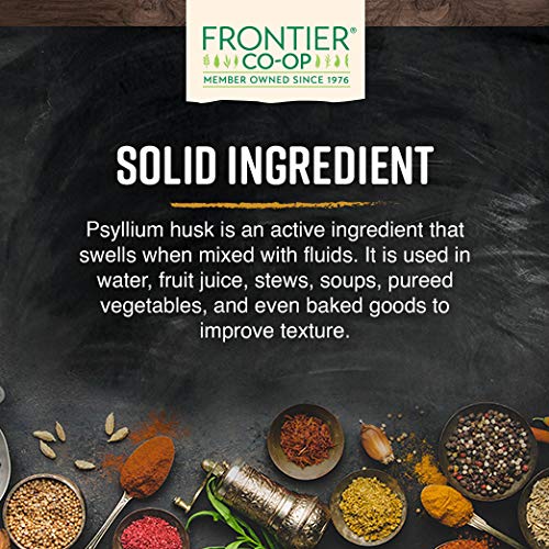 Frontier Co-op Psyllium Husk texture thickening in soup or sauce