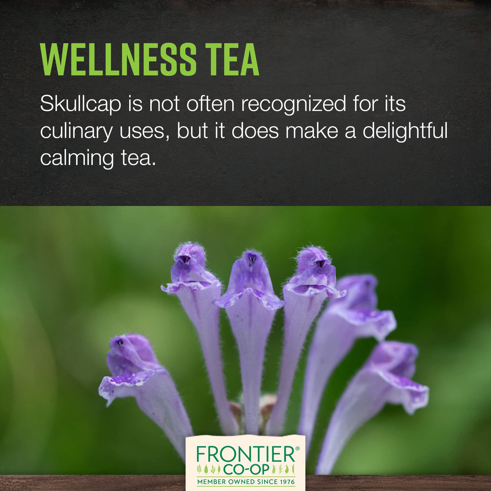 Frontier Co-op Skullcap DIY capsules for custom wellness routines.