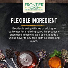 Frontier Co-op valerian root aroma bottle captures robust scent for hot drinks