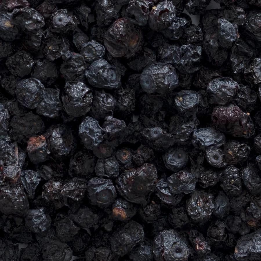 Frontier Co-op bilberry color-rich pigments ideal for garnishes and infusions.