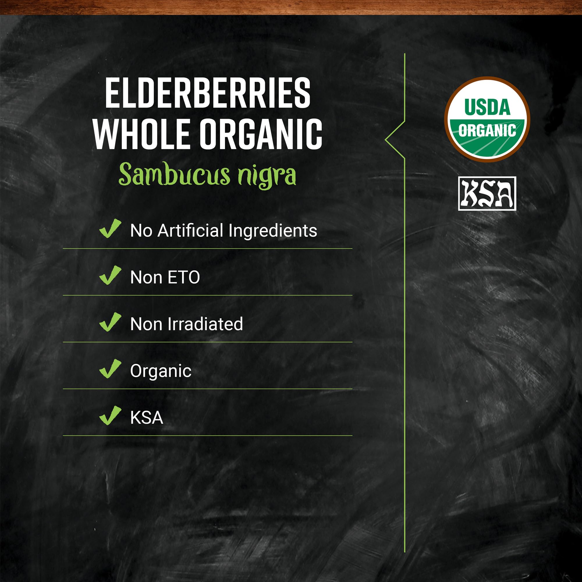 Frontier Elderberries packaging shows Frontier Co-op logo.