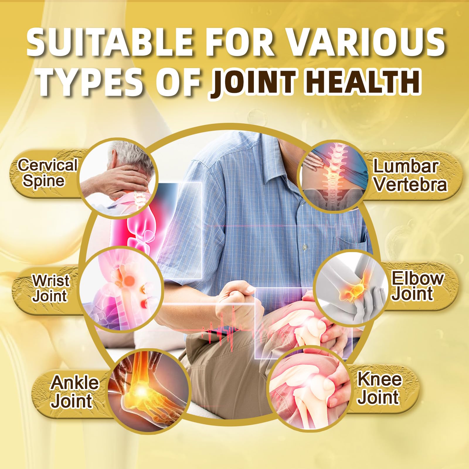 FRZVEO Joint Health bottle back label highlights key ingredients