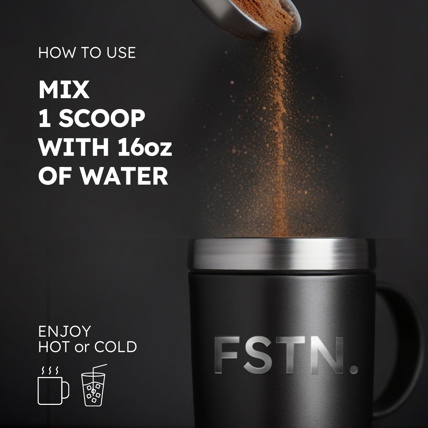 FSTN Chocolate Electrolytes organic cocoa highlights natural flavor without artificial additives.