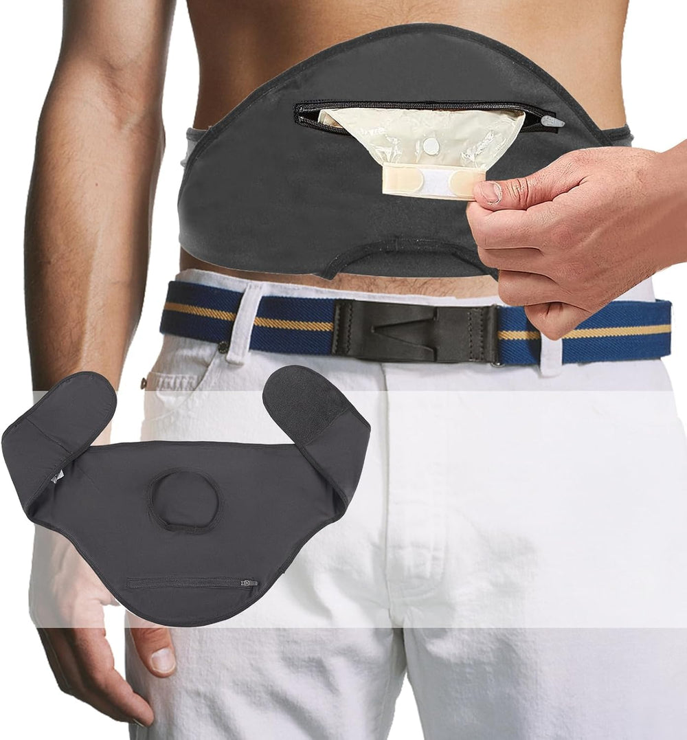 FSUHHIAD ostomy belt adjustable fit adapts to body shapes