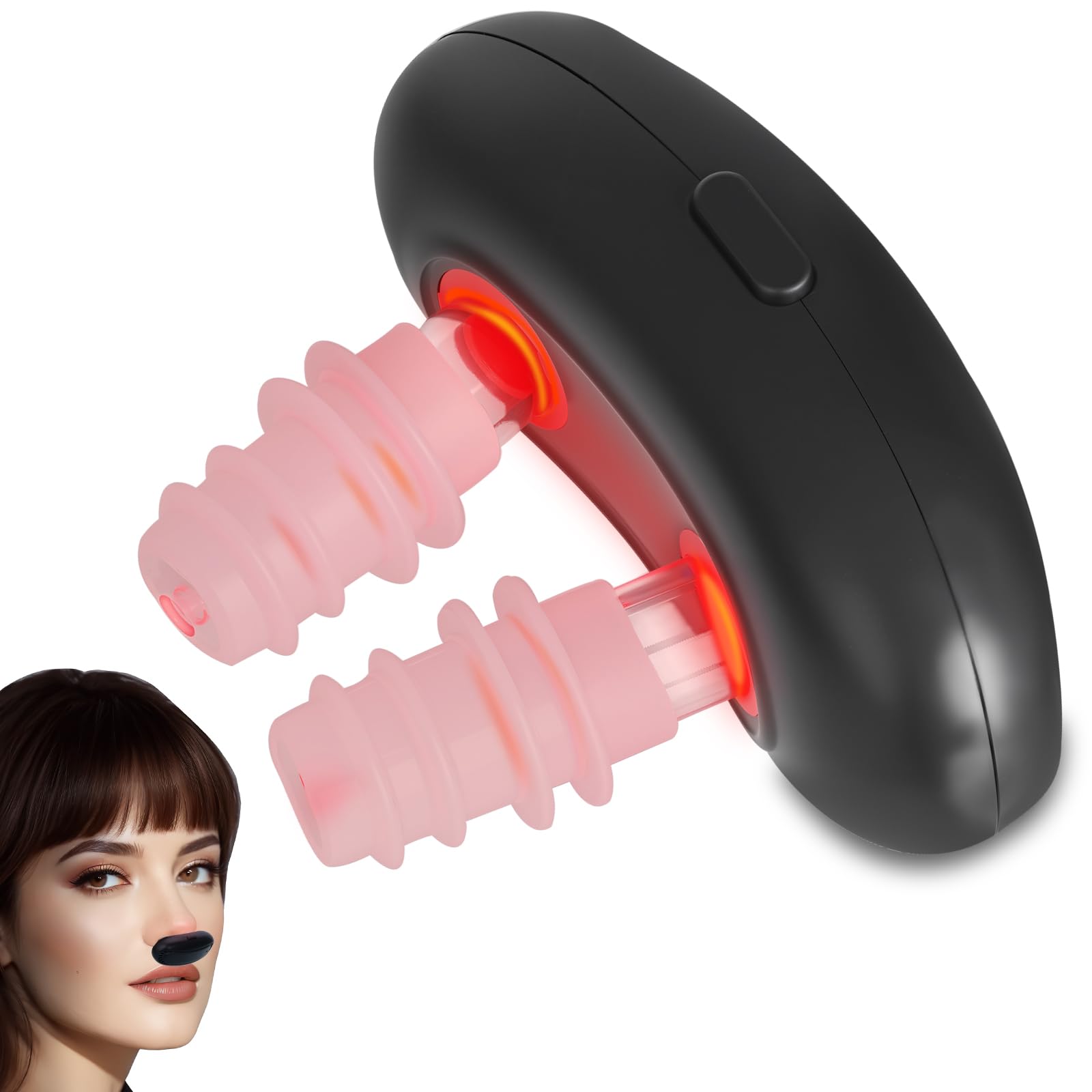 FTBUEM red light nasal therapy device front view supports soothing nasal comfort