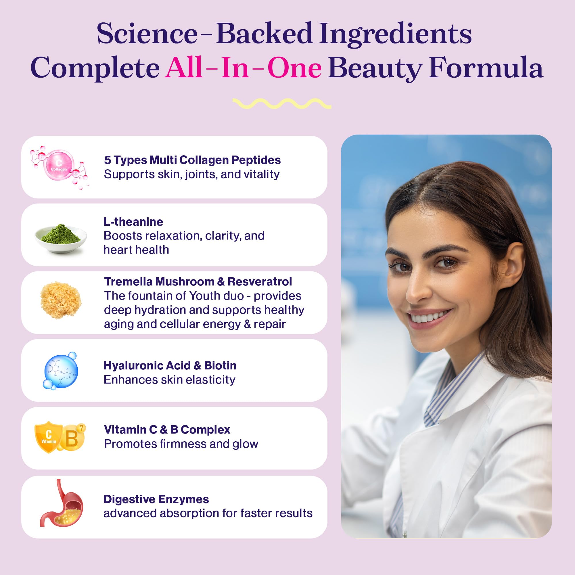 Fuel Multi Collagen Powder label highlighting gluten-free keto-friendly formulation
