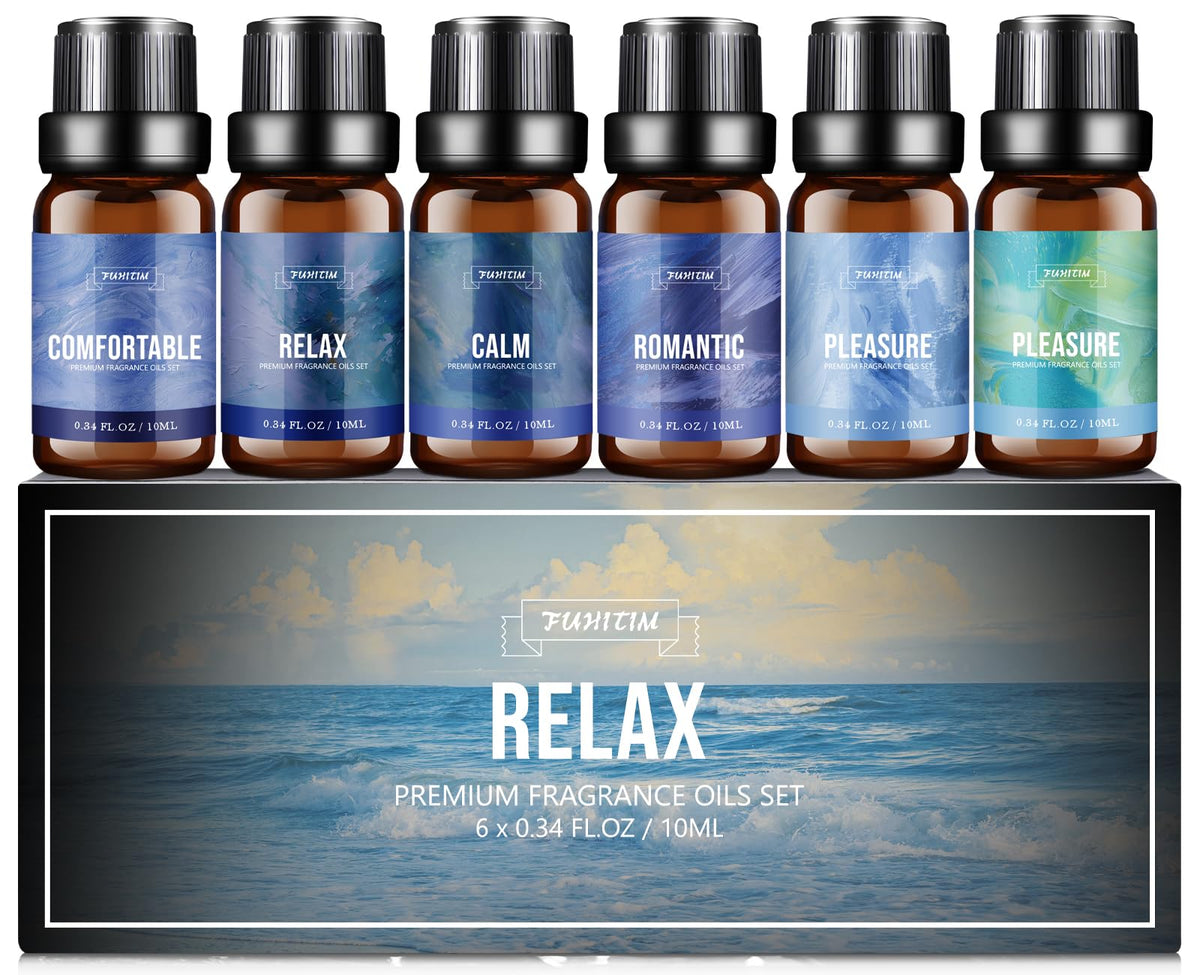 FUHITIM Relax Set Osmanthus Oolong bottle for diffuser use.