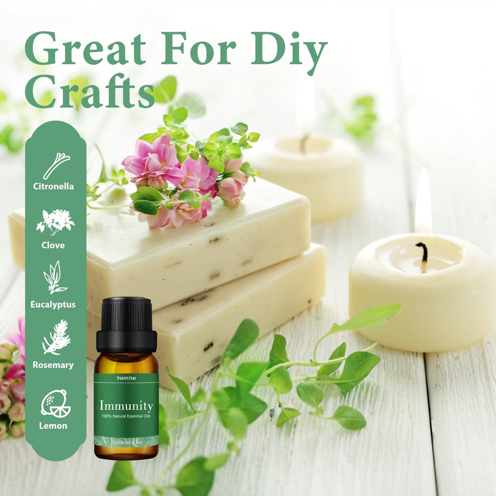 FUHITIM six bottles with screw-top lids ideal for diffusers.