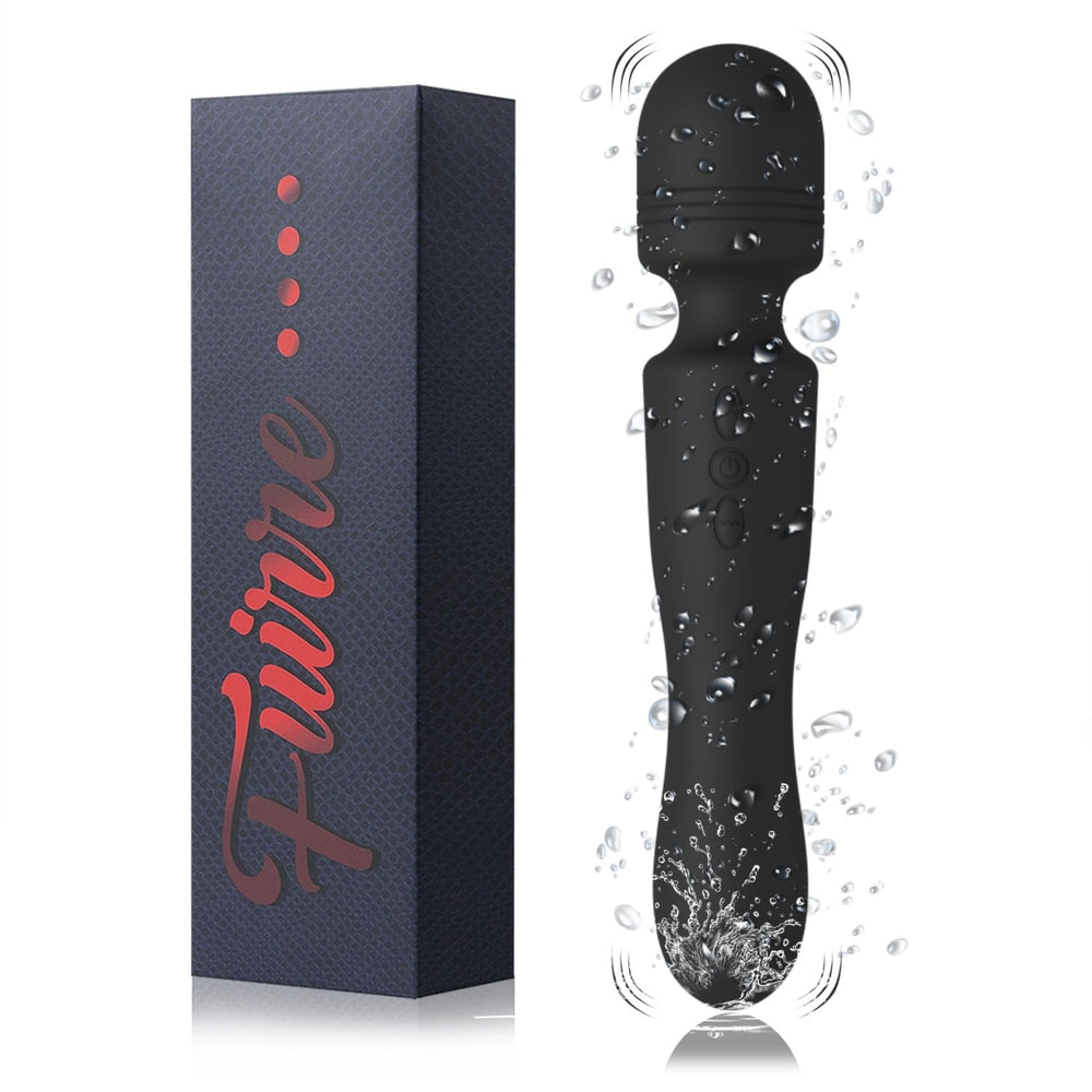 Fuirre cordless double-ended relaxation tool head for deep tissue relief at home and on the go