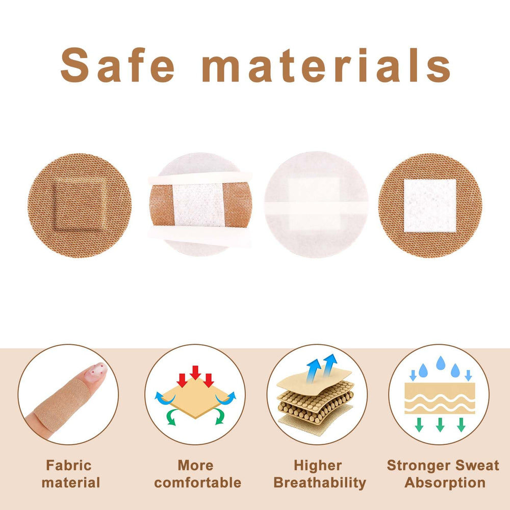 Fukaisu oval-face bandage blends with skin for invisible protection.