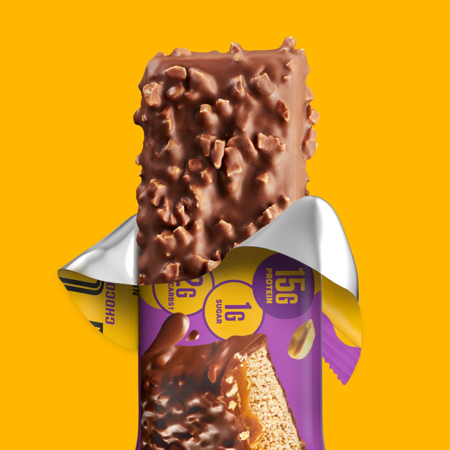 FULFIL bar in gym bag is a convenient post-workout snack