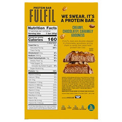 FULFIL gluten-free protein bar soft nougat center ideal for quick snacks